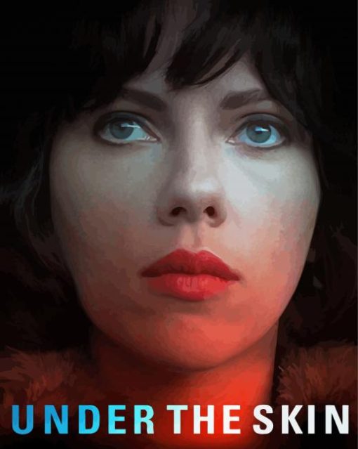 Under The Skin Poster Diamond Painting