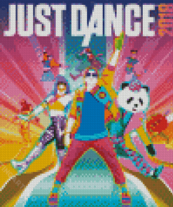 Video Game Just Dance Diamond Painting