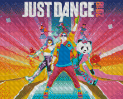 Video Game Just Dance Diamond Painting