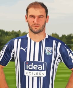 West Bromwich Branislav Ivanovic Diamond Painting