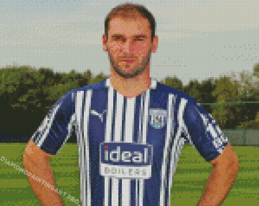 West Bromwich Branislav Ivanovic Diamond Painting