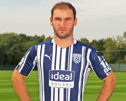 West Bromwich Branislav Ivanovic Diamond Painting