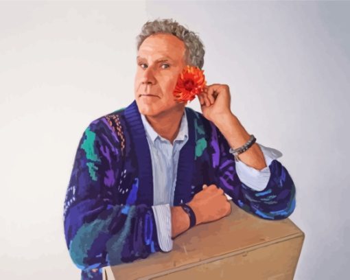 Will Ferrell Diamond Painting