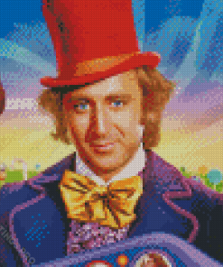 Willy Wonka And The Chocolate Factory Movie Diamond Painting