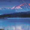 Wonder Lake Sunset Diamond Painting