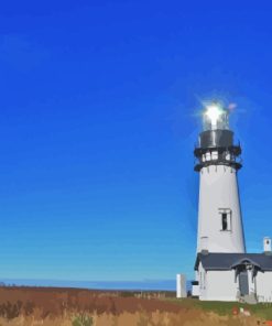 Yaquina Head lighthouse Diamond Painting