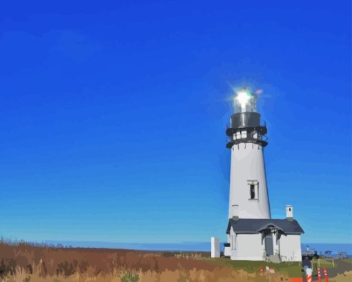 Yaquina Head lighthouse Diamond Painting