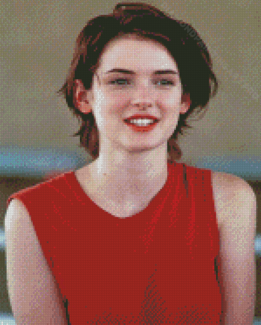 Young Winona Ryder Diamond Painting