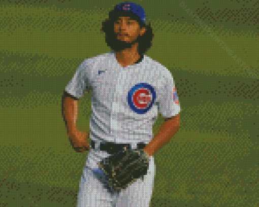 Yu Darvish Diamond Painting