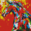 Aesthetic Abstract horses Diamond Painting