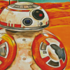 Aesthetic BB 8 Diamond Painting