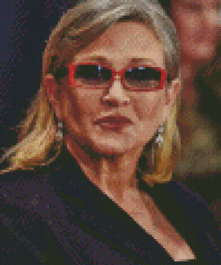 Aesthetic Carrie Fisher Diamond Painting