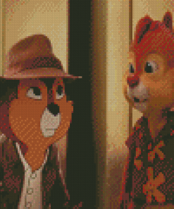 Aesthetic Chip Dale Diamond Painting