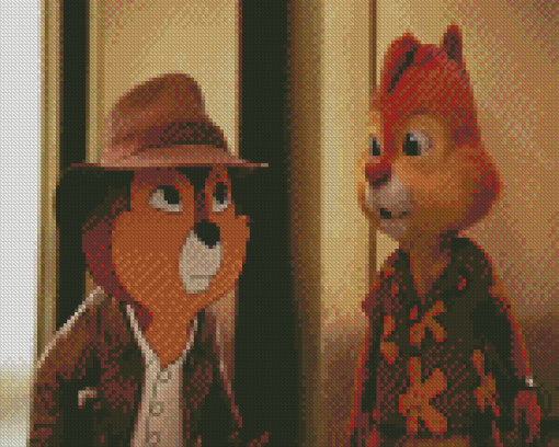 Aesthetic Chip Dale Diamond Painting