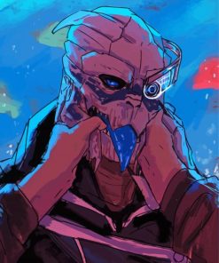 Aesthetic Garrus Diamond Painting