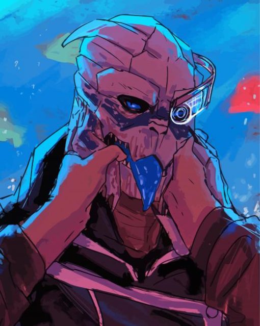 Aesthetic Garrus Diamond Painting