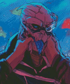 Aesthetic Garrus Diamond Painting