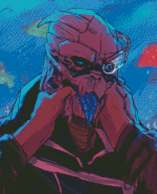 Aesthetic Garrus Diamond Painting