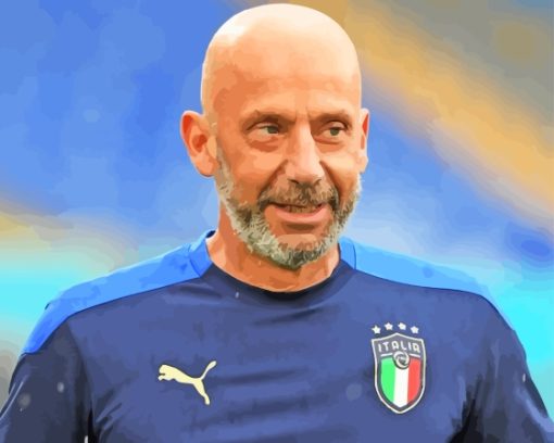 Aesthetic Gianluca Vialli Diamond Painting