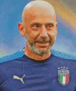 Aesthetic Gianluca Vialli Diamond Painting