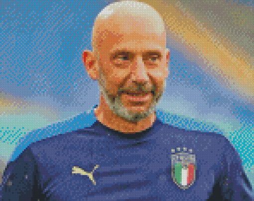 Aesthetic Gianluca Vialli Diamond Painting