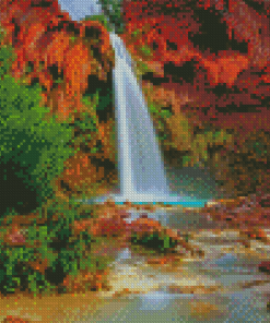 Aesthetic Havasu Falls Diamond Painting