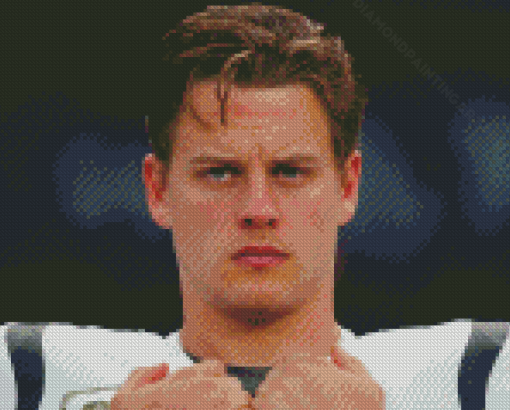 Aesthetic Joe Burrow Diamond Painting