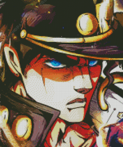 Aesthetic Jotaro Kujo Diamond Painting