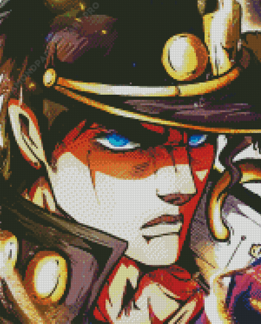 Aesthetic Jotaro Kujo Diamond Painting