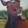 Laughing Horse Diamond Painting