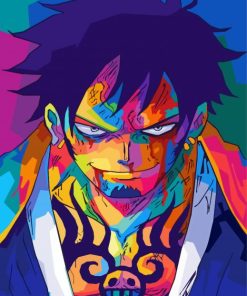 Law From One Piece Diamond Painting