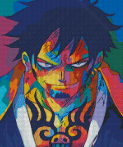 Law From One Piece Diamond Painting