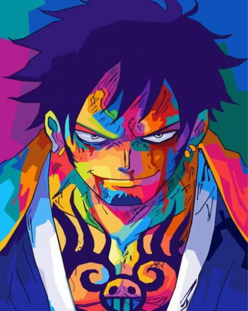 Law From One Piece Diamond Painting