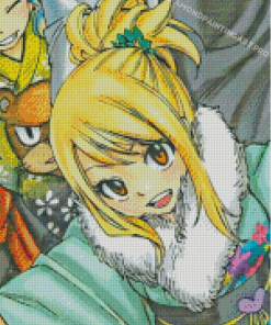 Aesthetic Lucy Heartfilia Diamond Painting