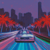 Aesthetic Outrun Diamond Painting