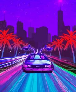 Aesthetic Outrun Diamond Painting