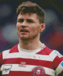 Aesthetic Wigan Warriors Player Diamond Painting