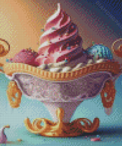 Aesthetic Ice Cream Diamond Painting