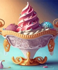 Aesthetic Ice Cream Diamond Painting