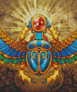 Aesthetic Scarab Diamond Painting