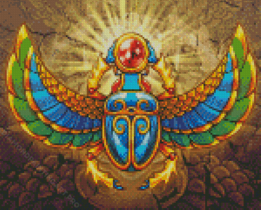 Aesthetic Scarab Diamond Painting