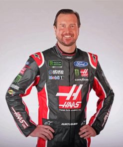 American Professional Racer Kurt Busch Diamond Painting