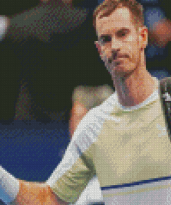 Andy Murray Tennis Diamond Painting