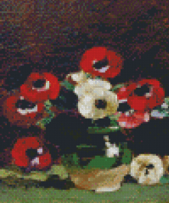 Anemone Stefan Luchian Diamond Painting