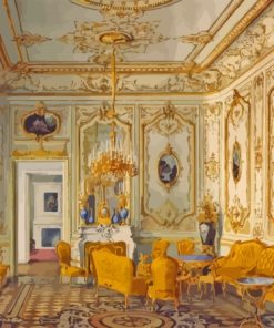 Antique Palace Interior Diamond Painting