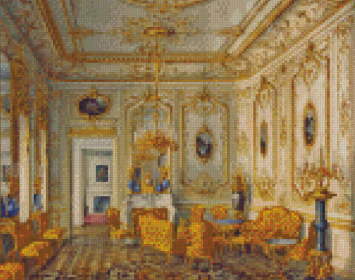 Antique Palace Interior Diamond Painting