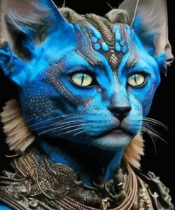 Avatar Cat Diamond Painting