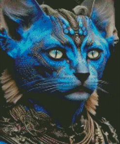 Avatar Cat Diamond Painting