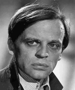 Black And White Klaus Kinski Diamond Painting