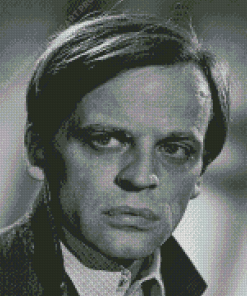 Black And White Klaus Kinski Diamond Painting